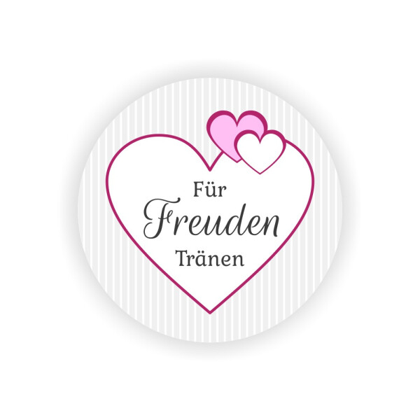 10 x Freudentränen-Taschentuch zur Hochzeit (no.16)