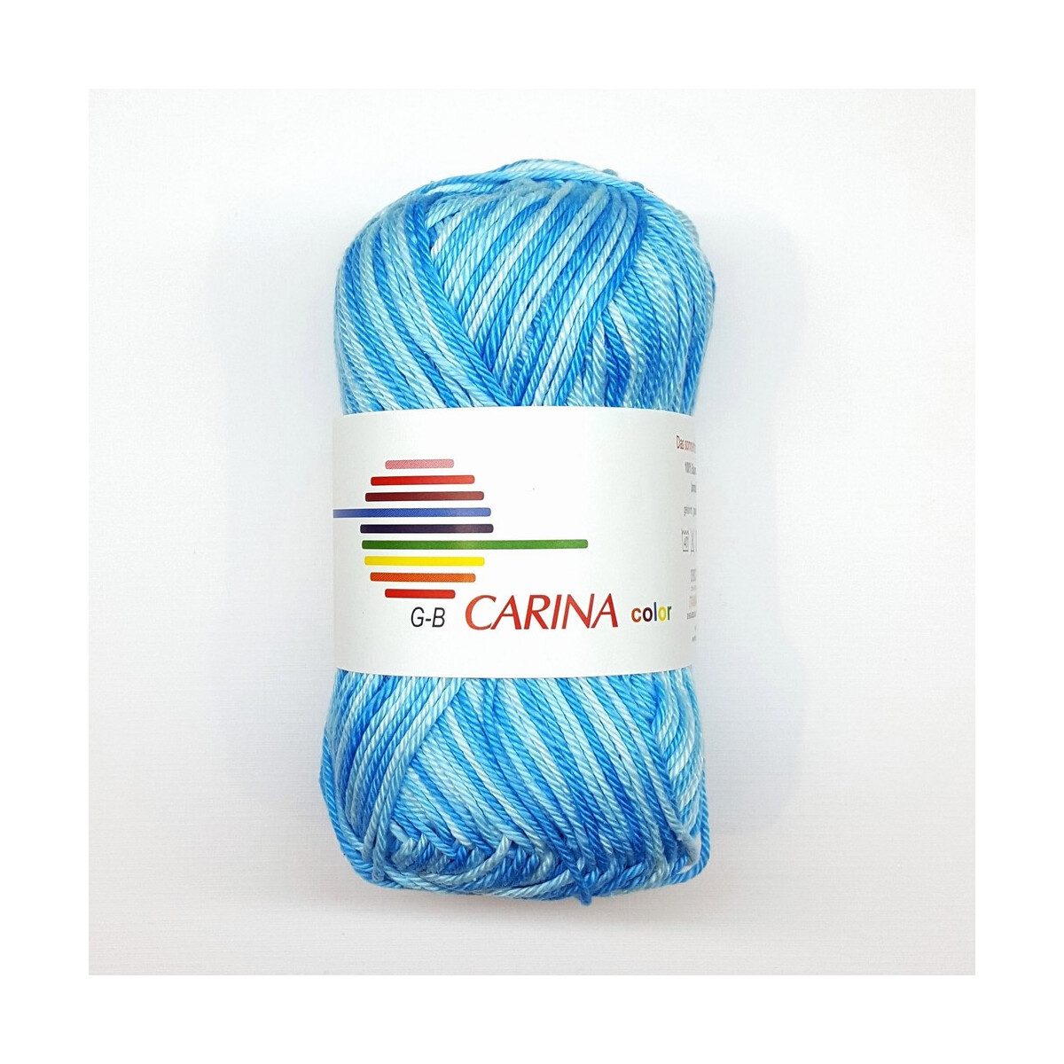 G-B Carina color Baumwollgarn 50 g Blautöne