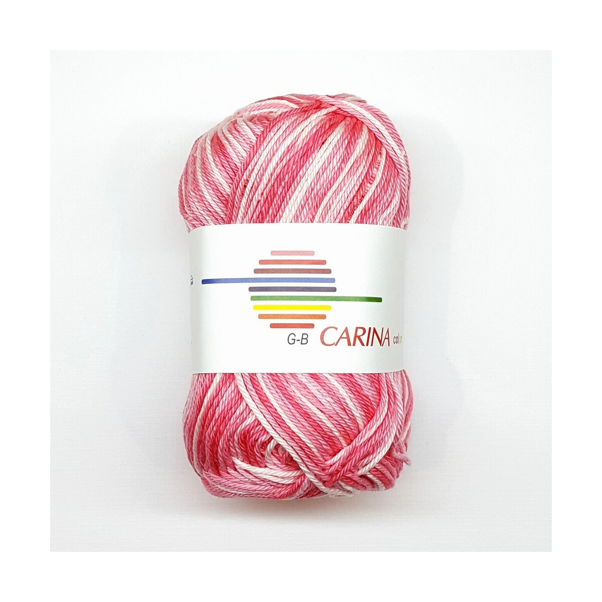 G-B Carina color Baumwollgarn 50 g Rosatöne