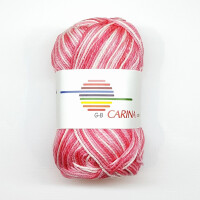 G-B Carina color Baumwollgarn 50 g Rosatöne