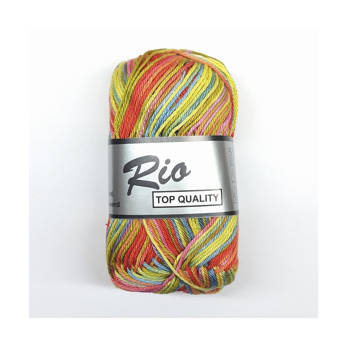 Lammy Rio multi Baumwollgarn 50 g Rainbow