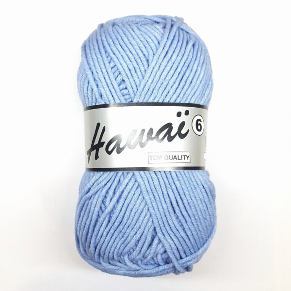 AKTION Lammy Hawai6 Baumwoll-Polyacrylgarn 100 g hellblau