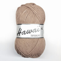 AKTION Lammy Hawai6 Baumwoll-Polyacrylgarn 100 g nougat