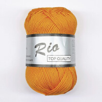 Lammy Rio Baumwollgarn 50 g Hellorange