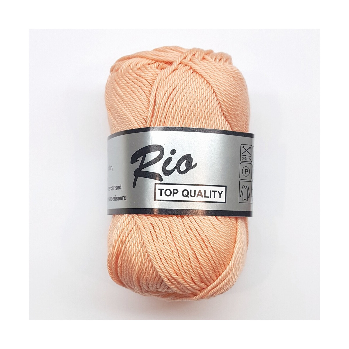 Lammy Rio Baumwollgarn 50 g Apricot