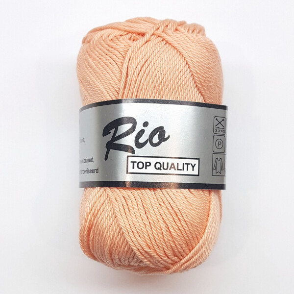 Lammy Rio Baumwollgarn 50 g Apricot