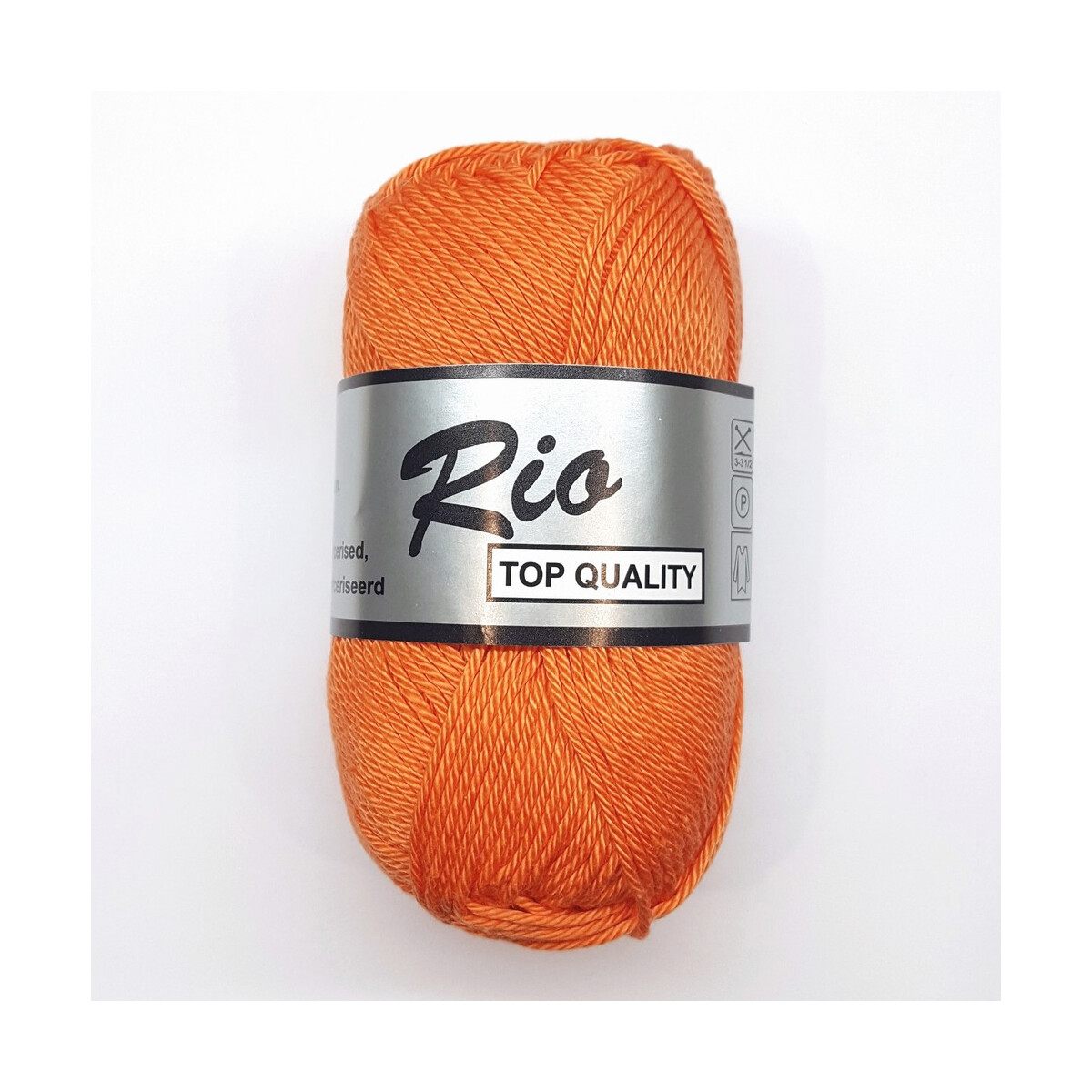 Lammy Rio Baumwollgarn 50 g Orange