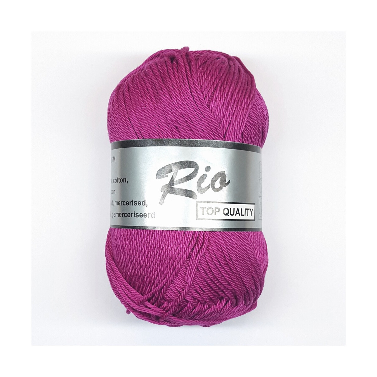 Lammy Rio Baumwollgarn 50 g Magenta