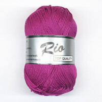 Lammy Rio Baumwollgarn 50 g Magenta