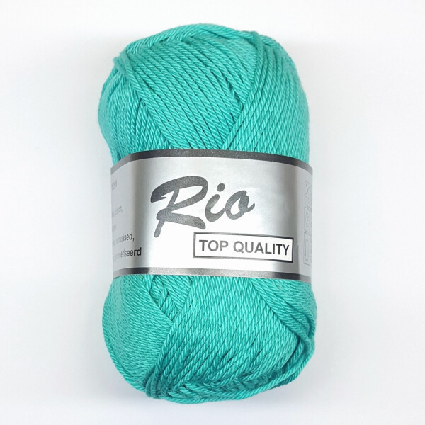 Lammy Rio Baumwollgarn 50 g Aqua