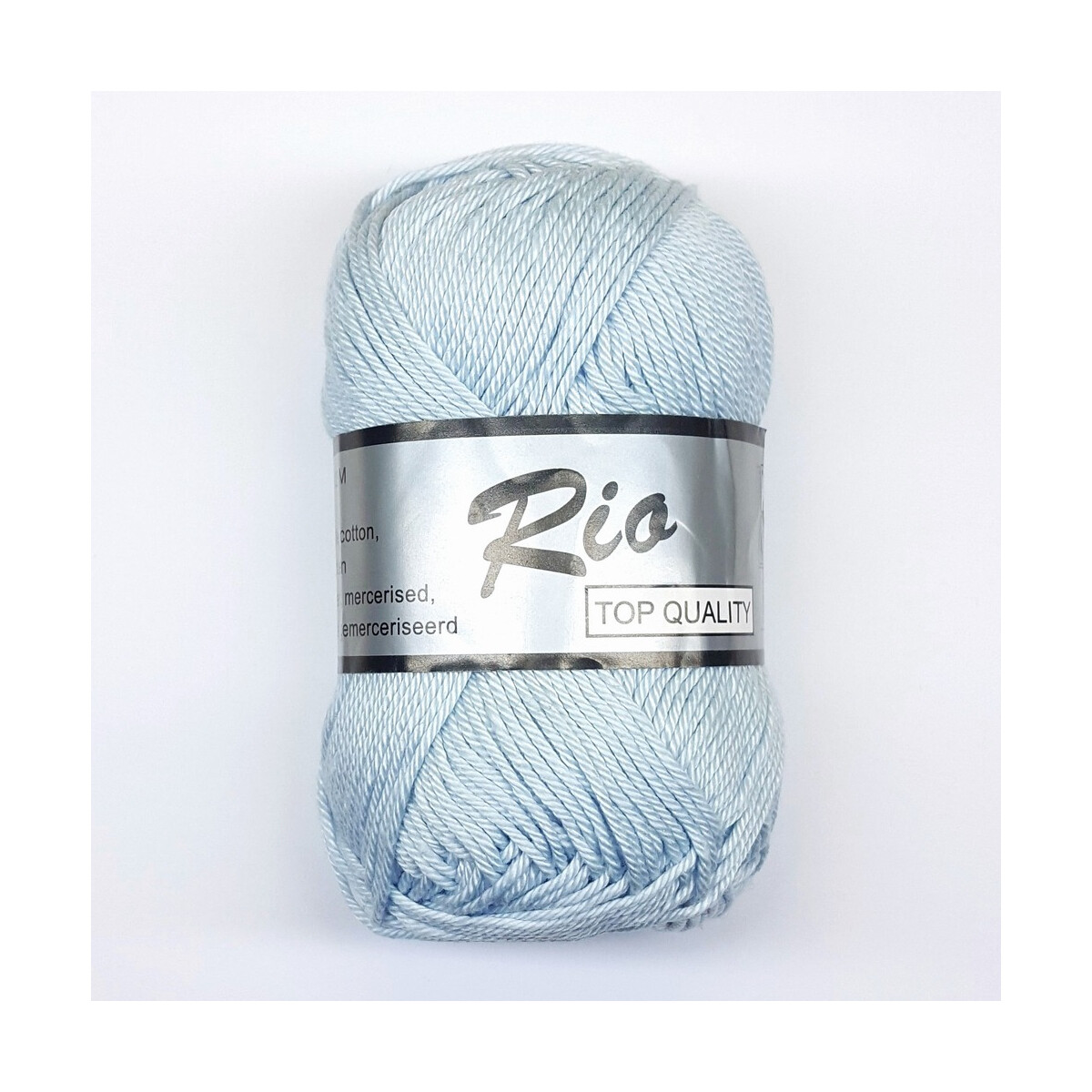 Lammy Rio Baumwollgarn 50 g Hellblau