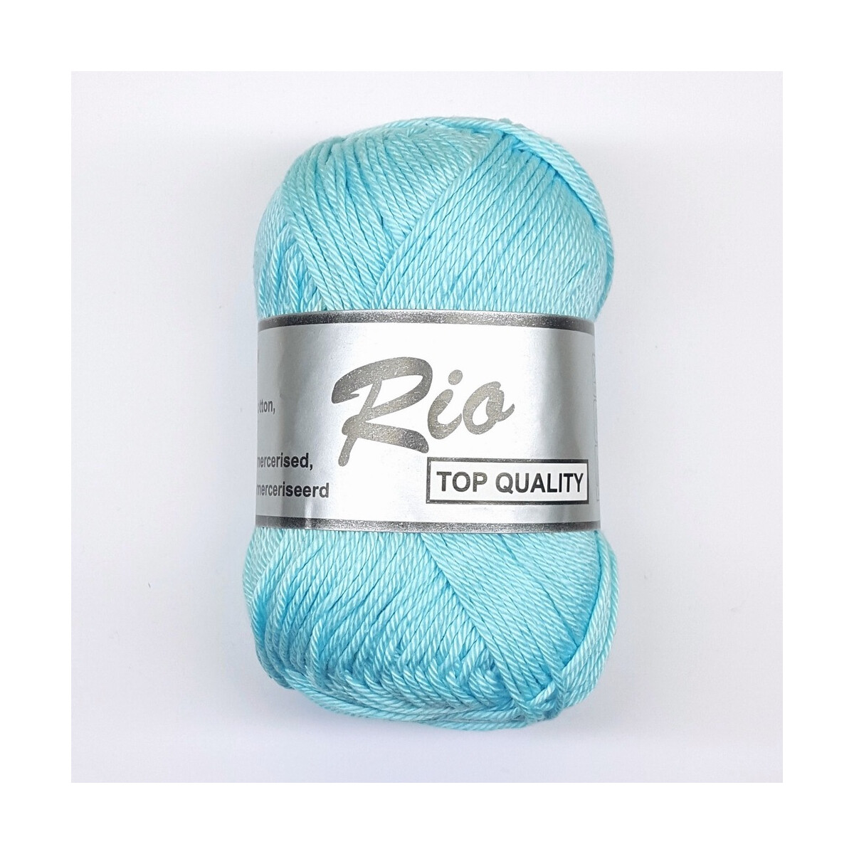 Lammy Rio Baumwollgarn 50 g Cyanblau