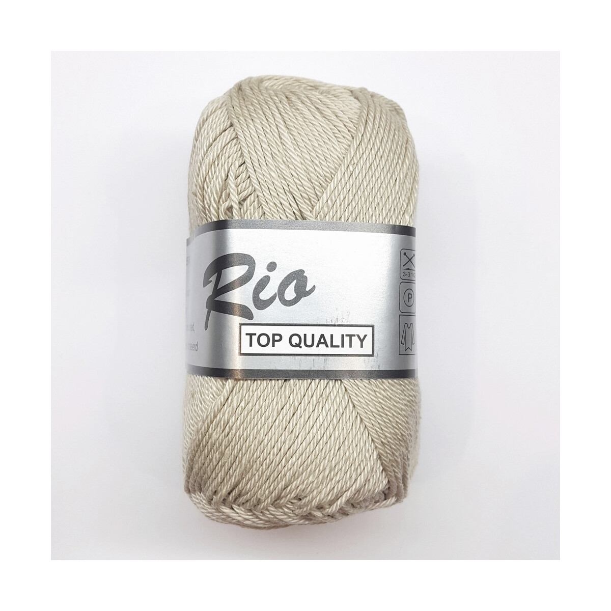 Lammy Rio Baumwollgarn 50 g Beige