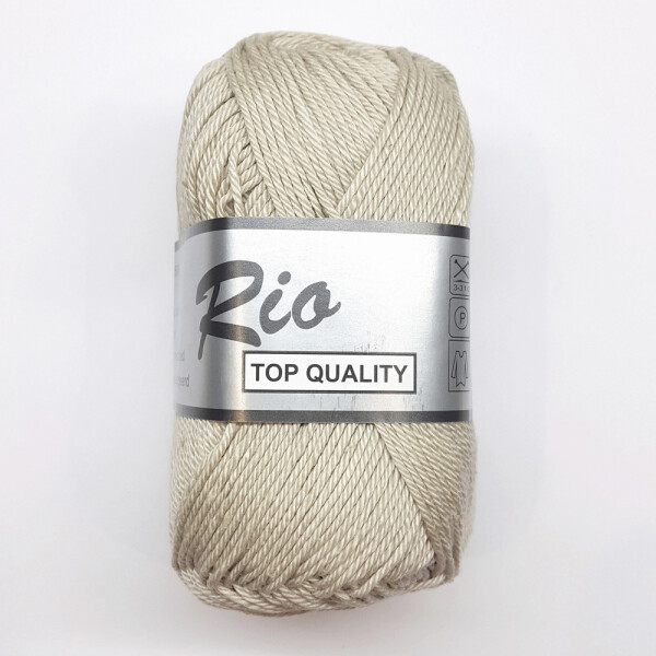 Lammy Rio Baumwollgarn 50 g Beige