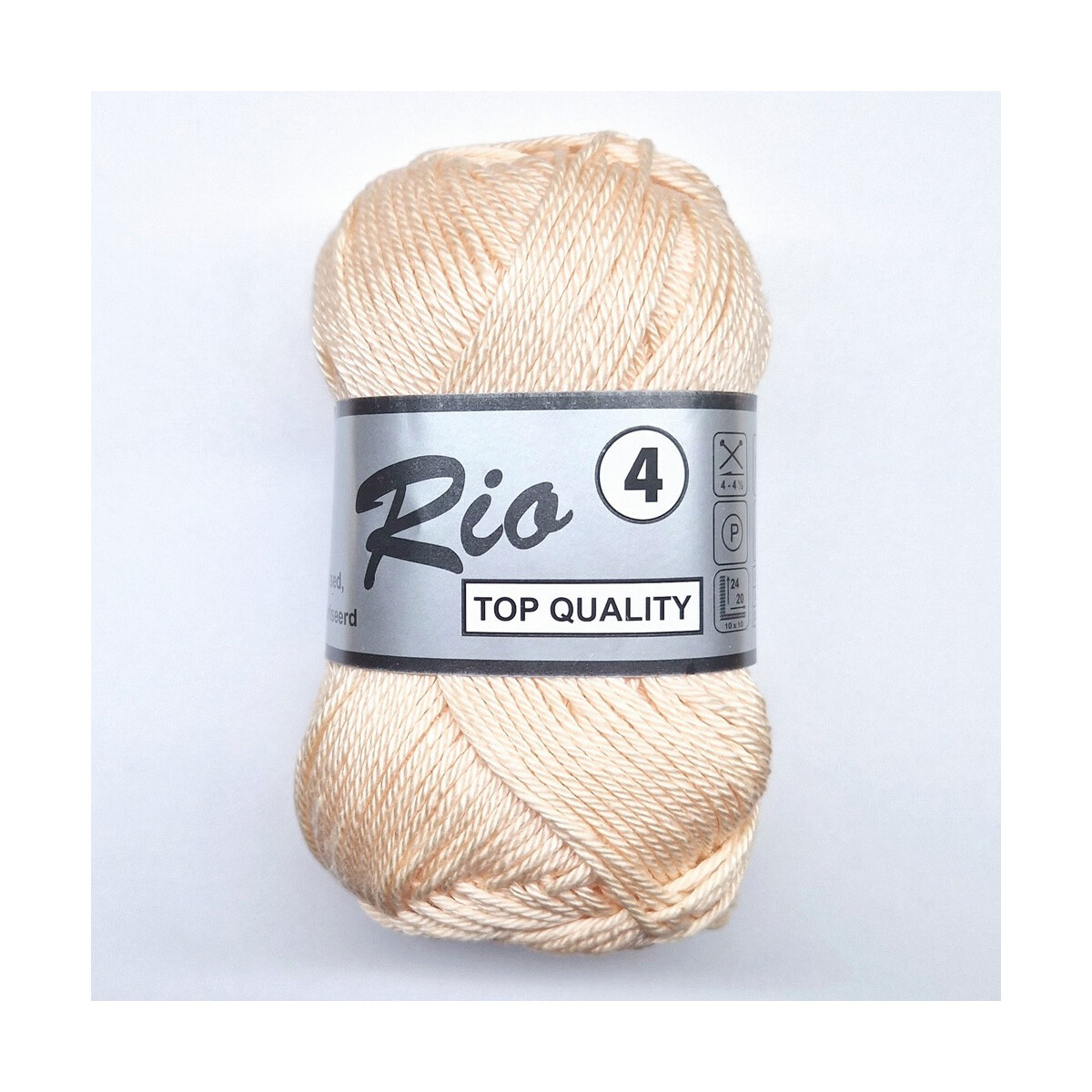 Lammy Rio4 Baumwollgarn 50 g/87 m Sand