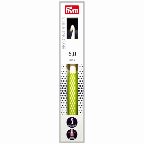 Prym Ergonomics Häkelnadel 6,0 mm