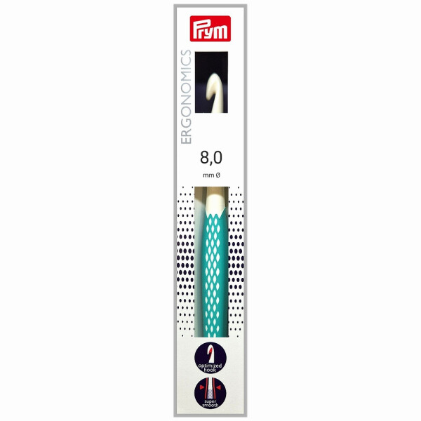 Prym Ergonomics Häkelnadel 8,0 mm