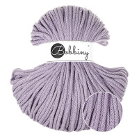 Bobbiny Premium Flechtkordel 5 mm/100 m Unicolor Lavender