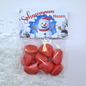 Schneemann-Nasen Mitbringsel Weihnachten