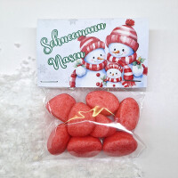 Schneemann-Nasen Geschenk Advent Weihnachten