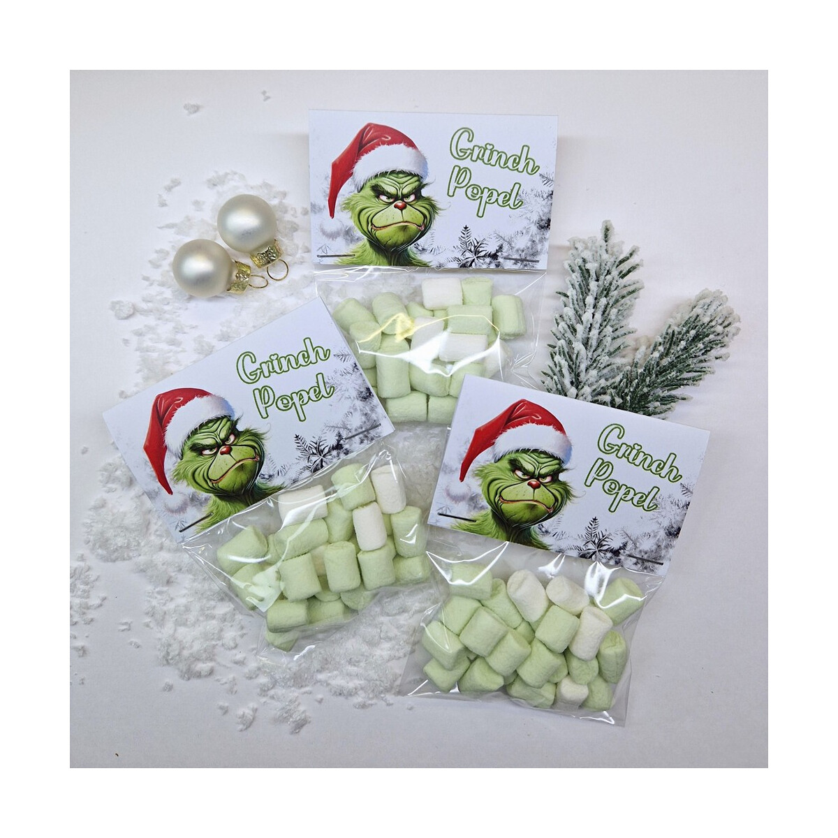 Grinch-Popel Mitbringsel Weihnachten